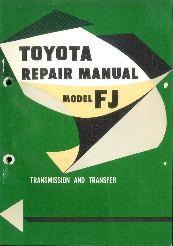 FJ25 Transmission Repair