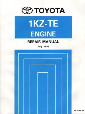 1KZ-TE Engine Repair Manual