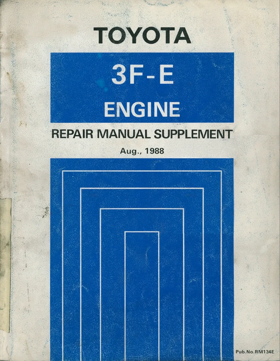 3FE Repair Manual