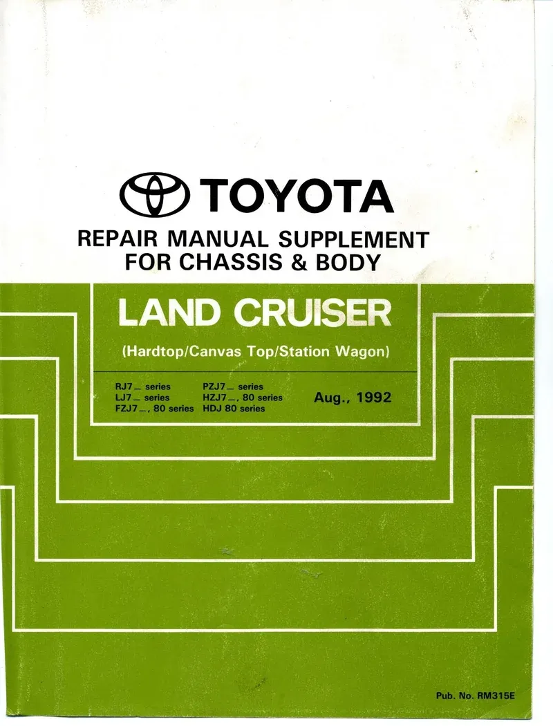 1992 Factory Service Manual
