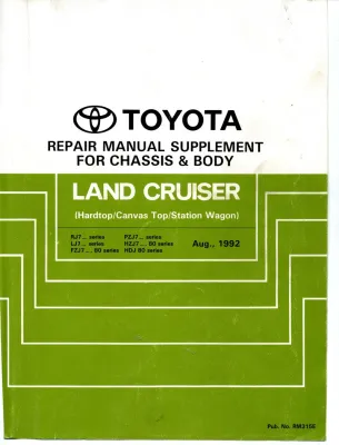 1992 Factory Service Manual