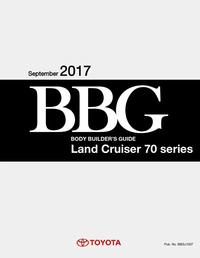 Land Cruiser 70-2017 Series