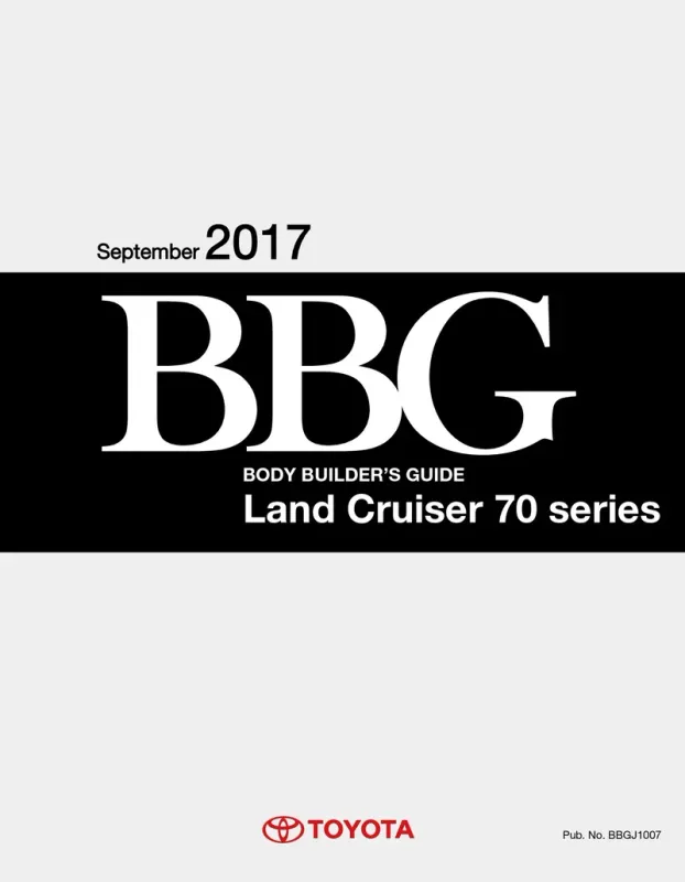 Land Cruiser 70-2017 Series