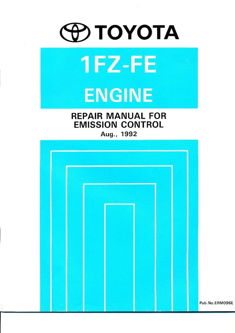 1992 1FZ-FE Emissions Repair Manual
