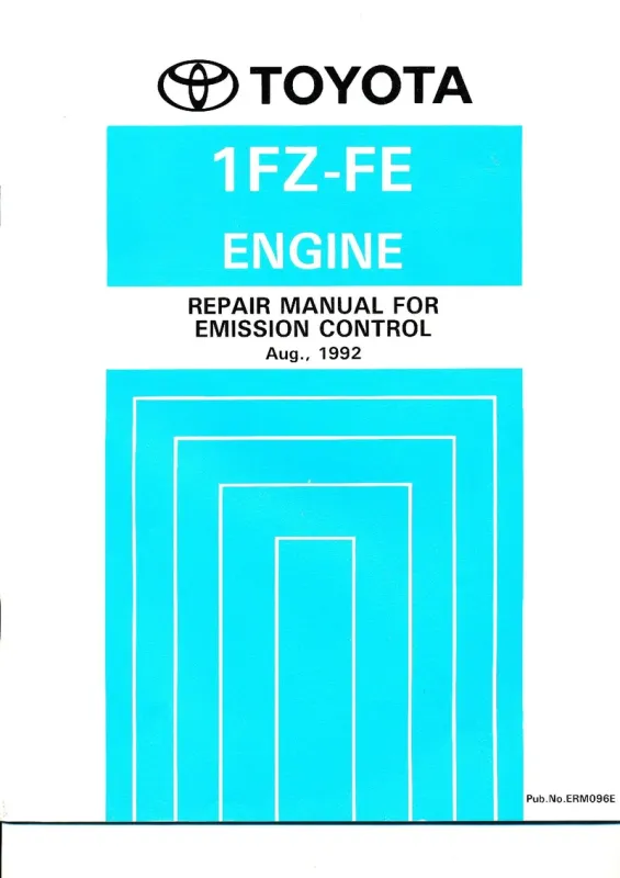 1992 1FZ-FE Emissions Repair Manual