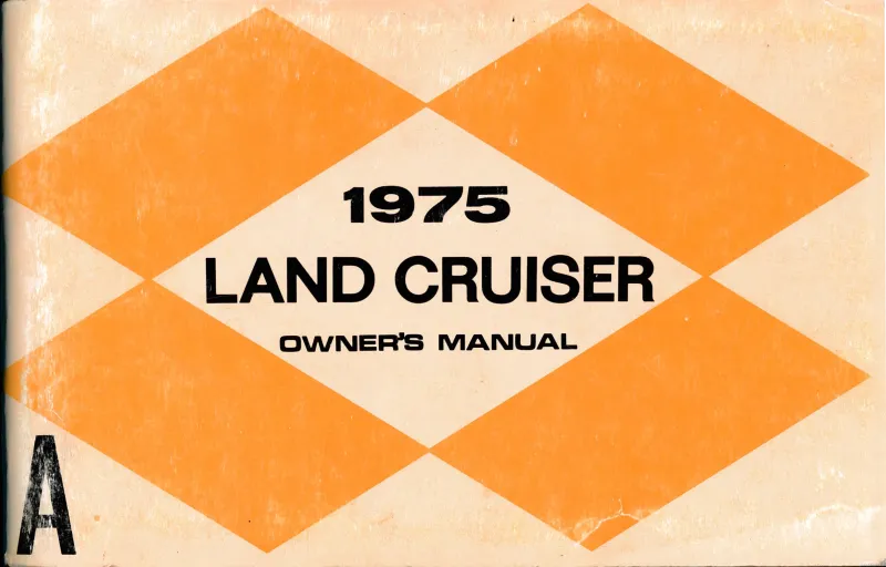 1975 Owner's Manual