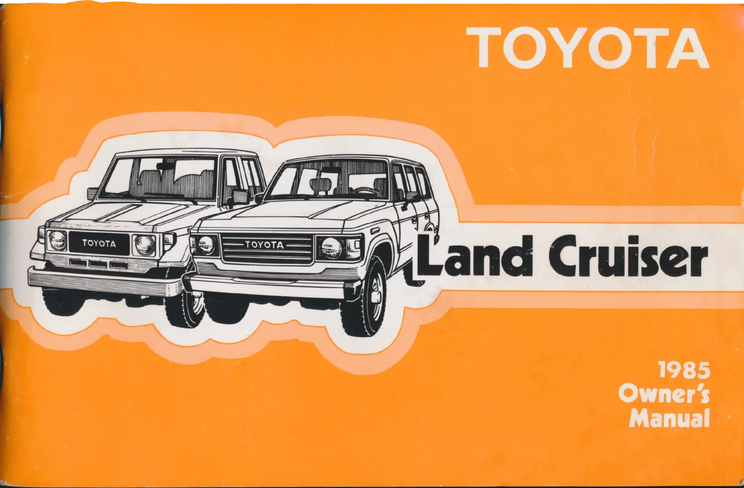 1985 Owner's Manual
