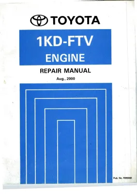 Toyota Hilux 1KD-FTV Service Manual D4D