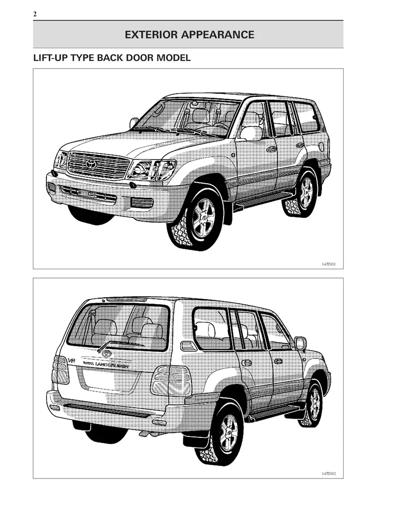 100 Series New Car Spec Toyota