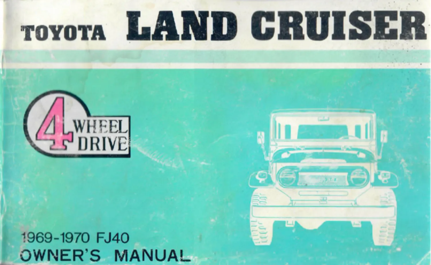 1969-1970 Owner's Manual