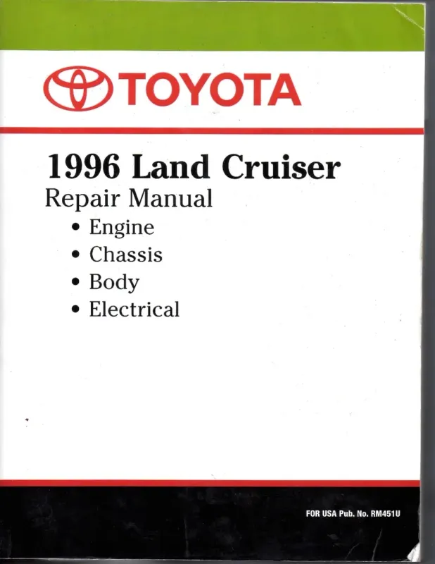 1996 Repair Manual