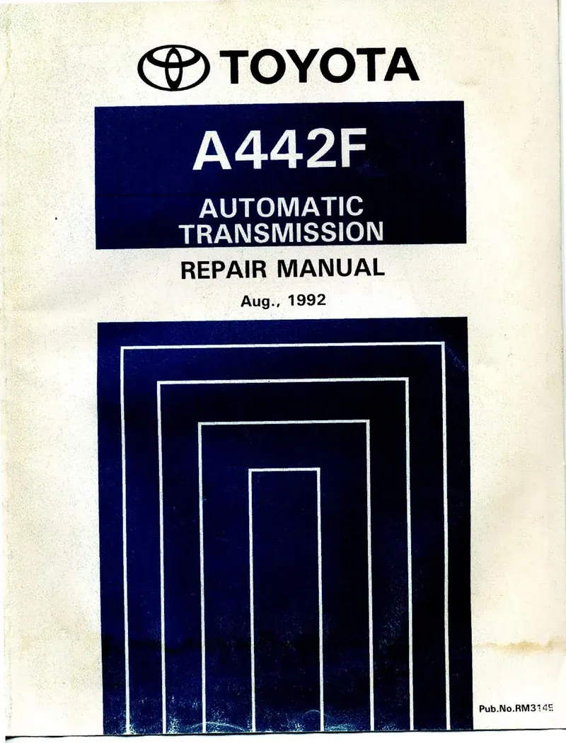 A442F Transmission Repair Manual
