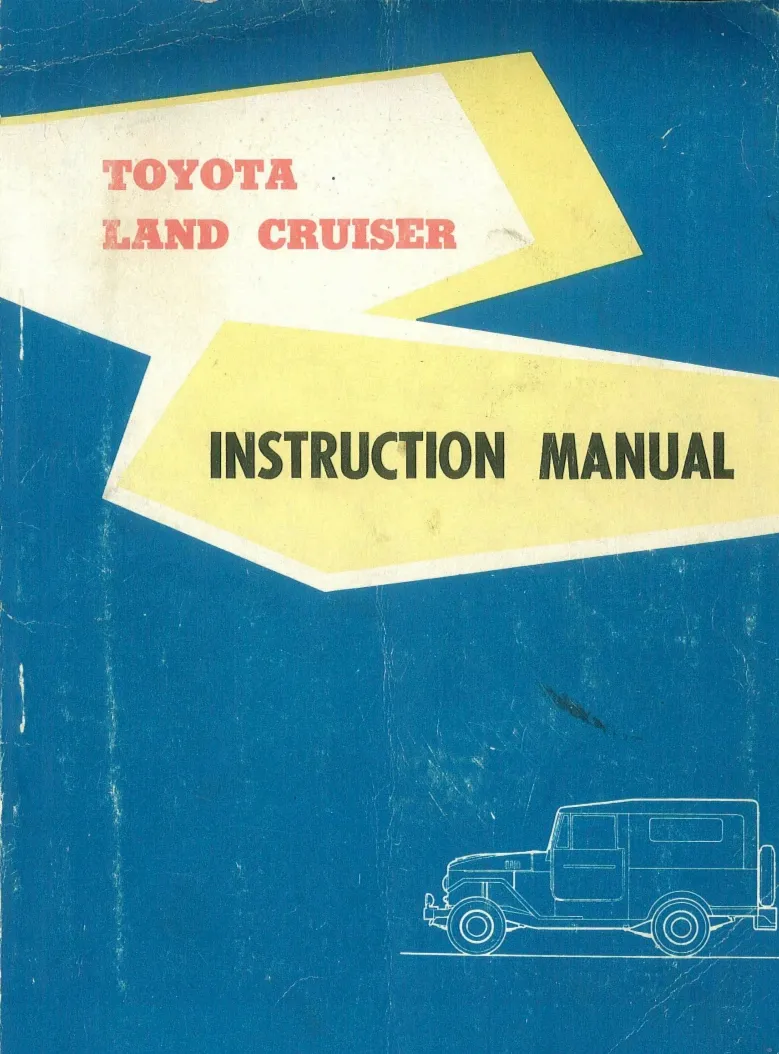 1958 Owner's Manual