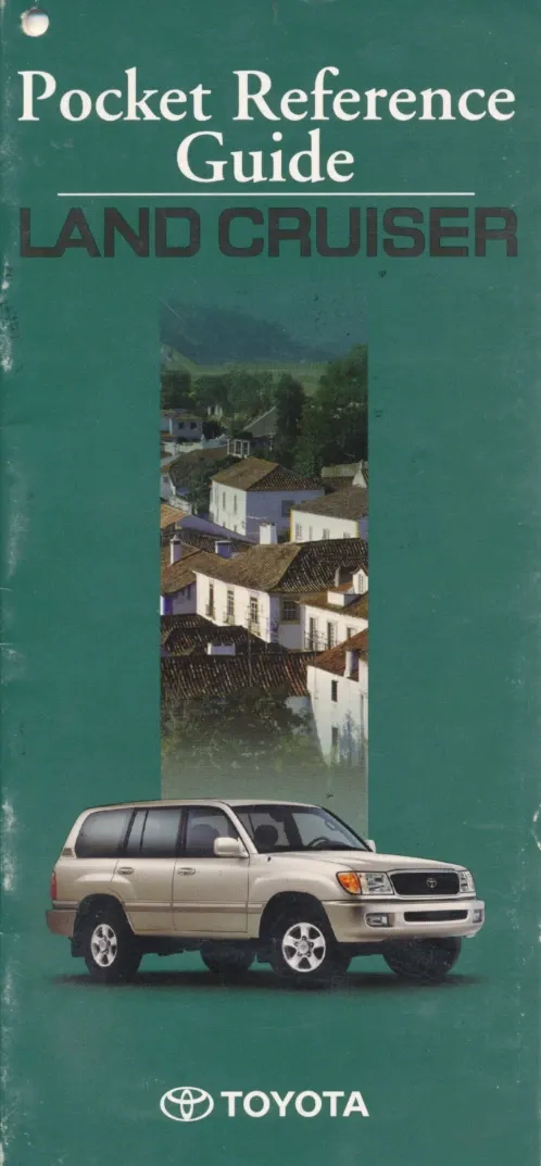 2002 Landcruiser Pocket Reference Guide - US