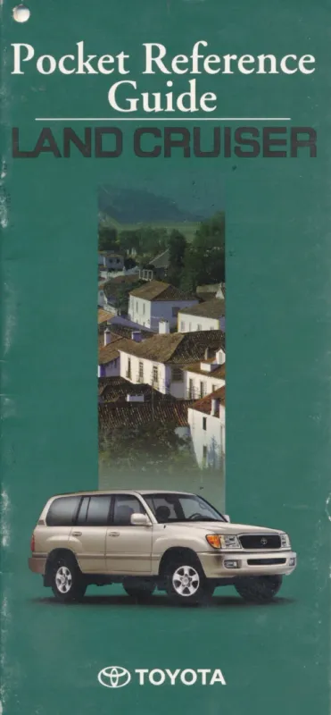 2002 Landcruiser Pocket Reference Guide - US