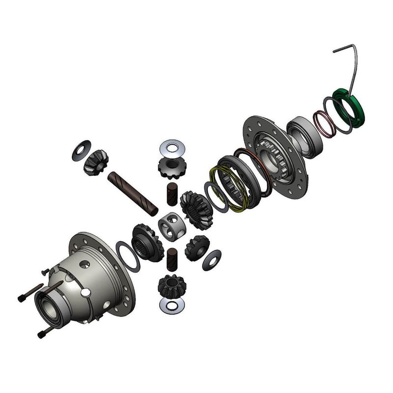 Air Locker Differential Toyota 8.9", 50mm BRNG RD142