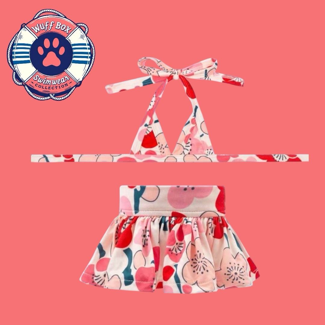 Cutebone Summer Floral Print Bikini