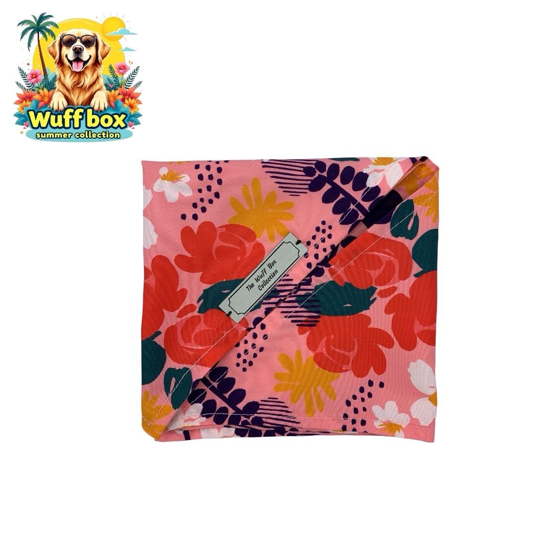 Pastel Floral Summer Bandana