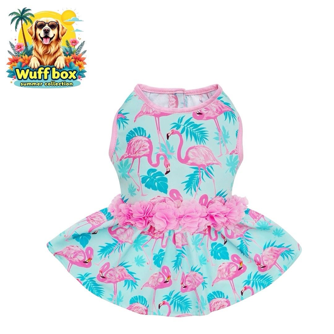 Fitwarm Flamingo Summer Dress