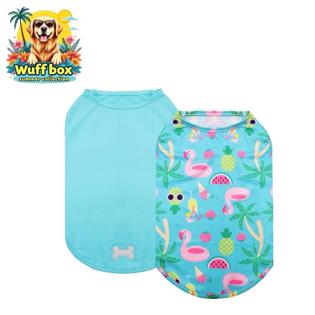 Blue Breathable Tank