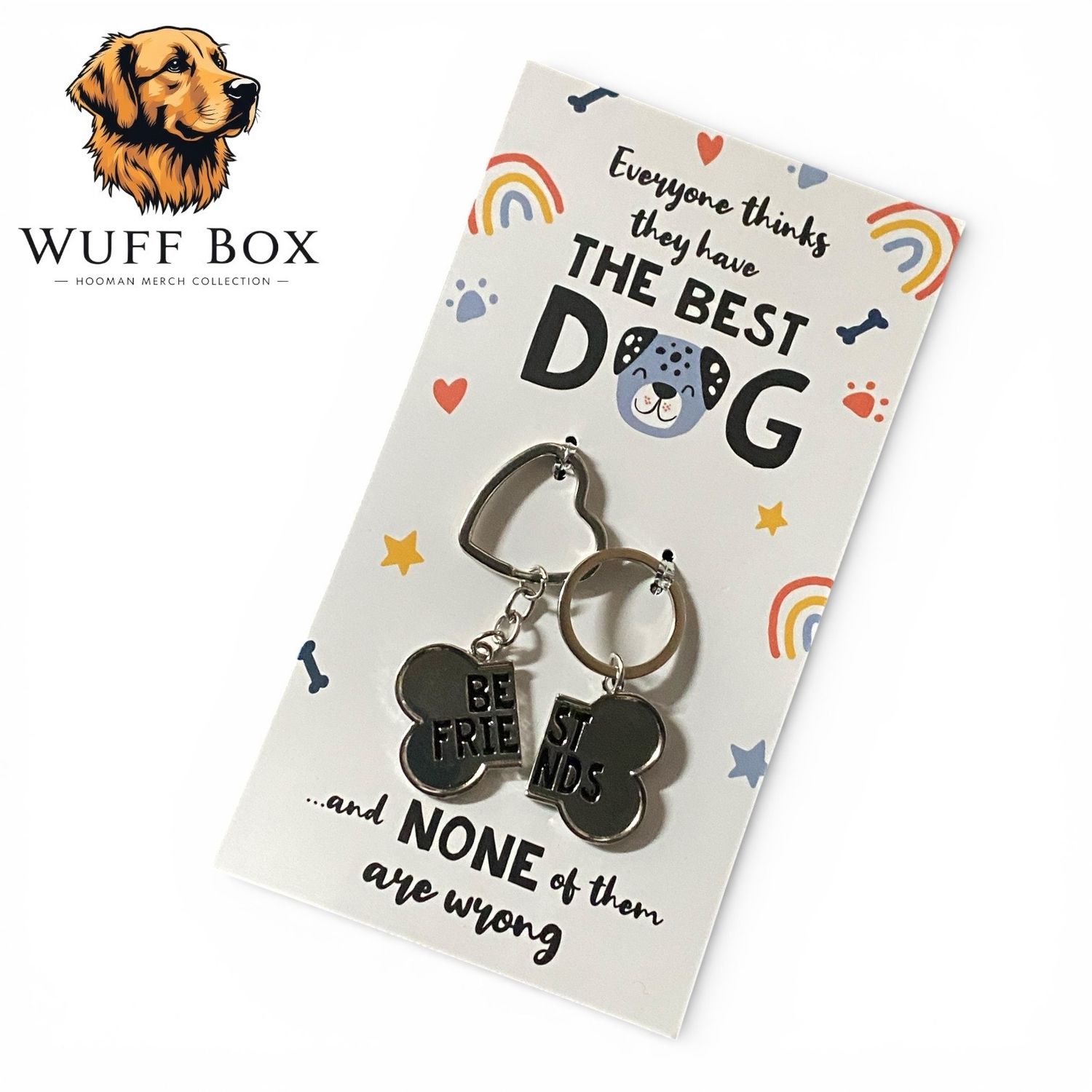 Māisōn Best Friends (Collar &amp; Keys) Keyring Set