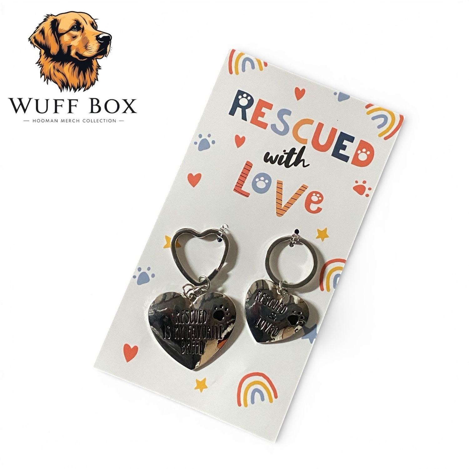 Māisōn “Rescued With Love” (Collar &amp; Keys) Set