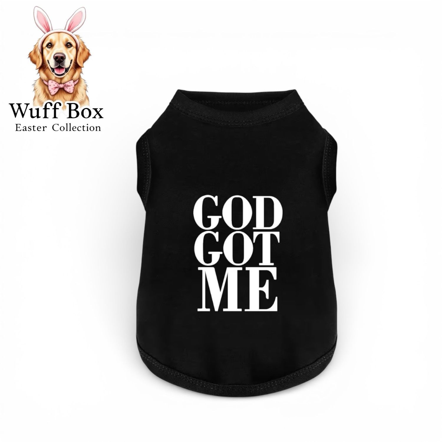 ‘God Got Me’ Print Tank