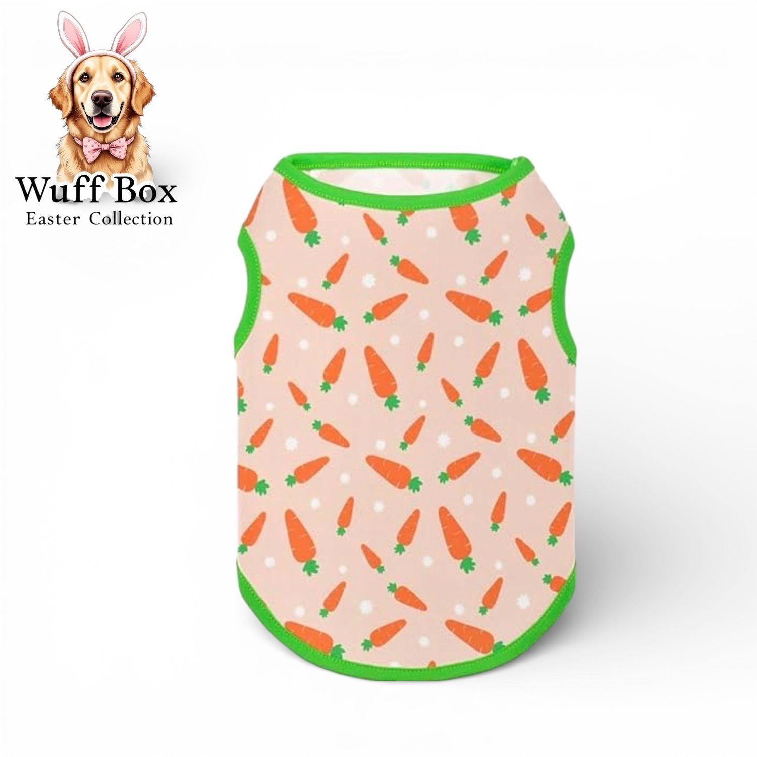Carrot Print Easter Tank