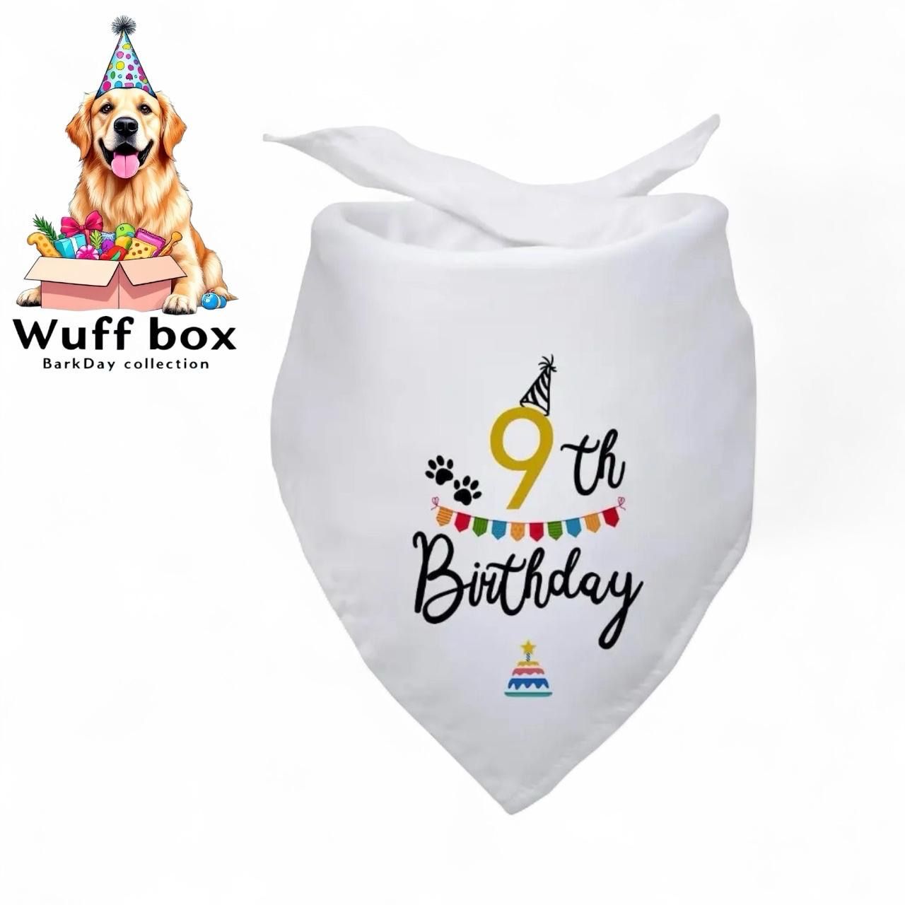 9th Birthday Bandana