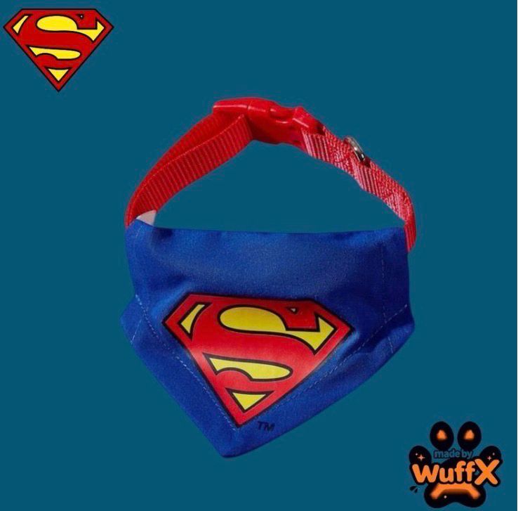 Superman Bandana Collar Bib