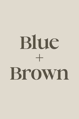 Blue/Brown
