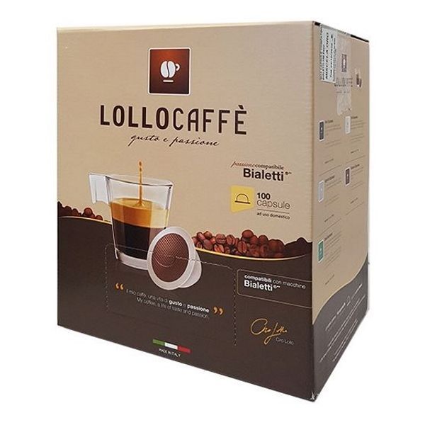 Capsula Lollo Bialetti Oro 100 PZ