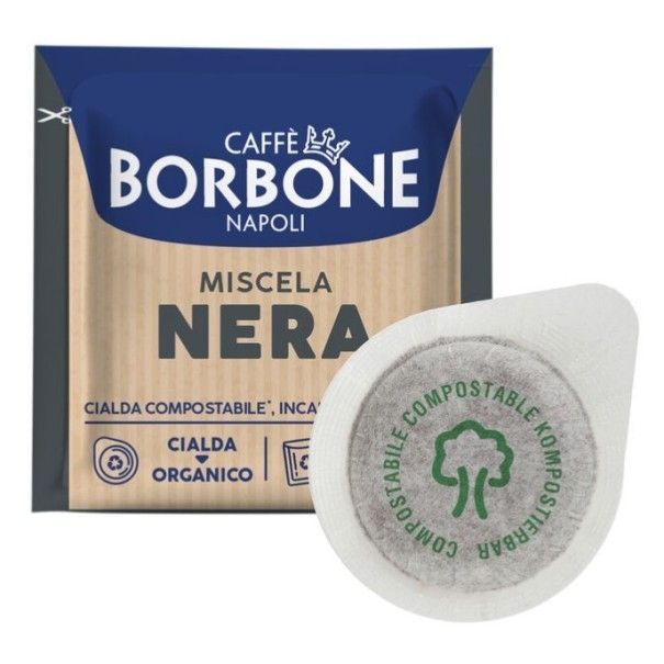 Cialda Compostabile Borbone Nera 150 PZ