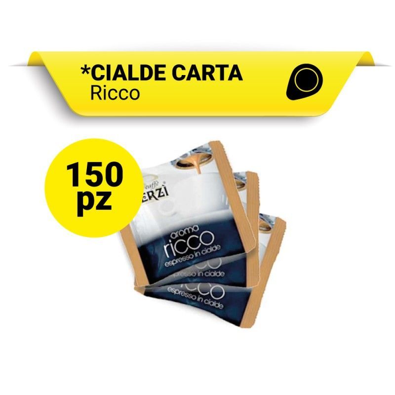 Cialda Compostabile Verzì Ricco 150 PZ