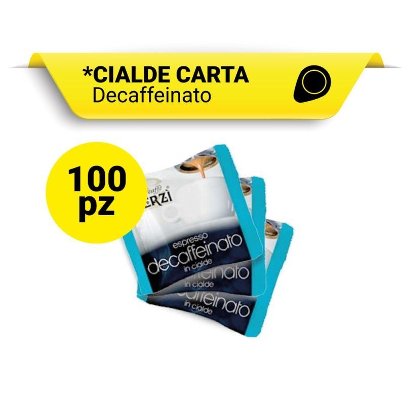 Cialda Compostabile Verzì Dek - Decaffeinato 100 pz