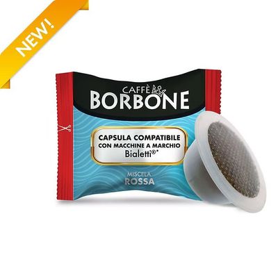 Capsula Bialetti® Borbone® Rossa 100 PZ