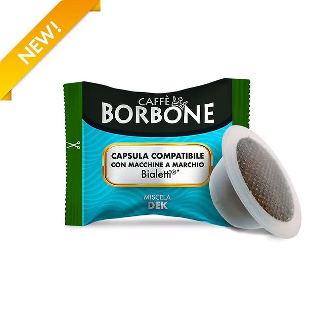 Capsula Bialetti® Borbone® Dek - Decaffeinato 100 PZ