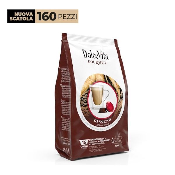 Capsula Dolce Vita® A Modo Mio Ginseng 16 PZ Capsula Dolce Vita® A Modo Mio Ginseng 16 PZ