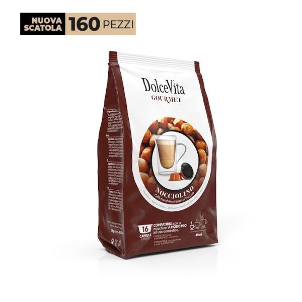Capsula Dolce Vita® A Modo Mio Nocciolino 16PZ