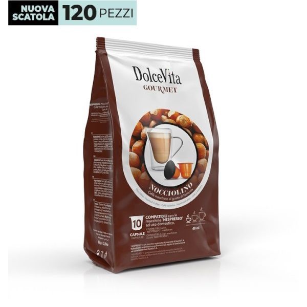 Capsula Dolce Vita® Nespresso® Nocciolino 10PZ