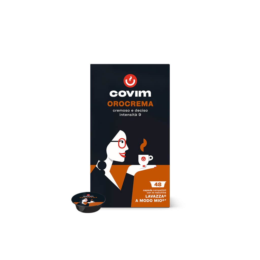 Capsula A Modo Mio Covim® OroCrema 48PZ Capsula A Modo Mio Covim® OroCrema 48PZ