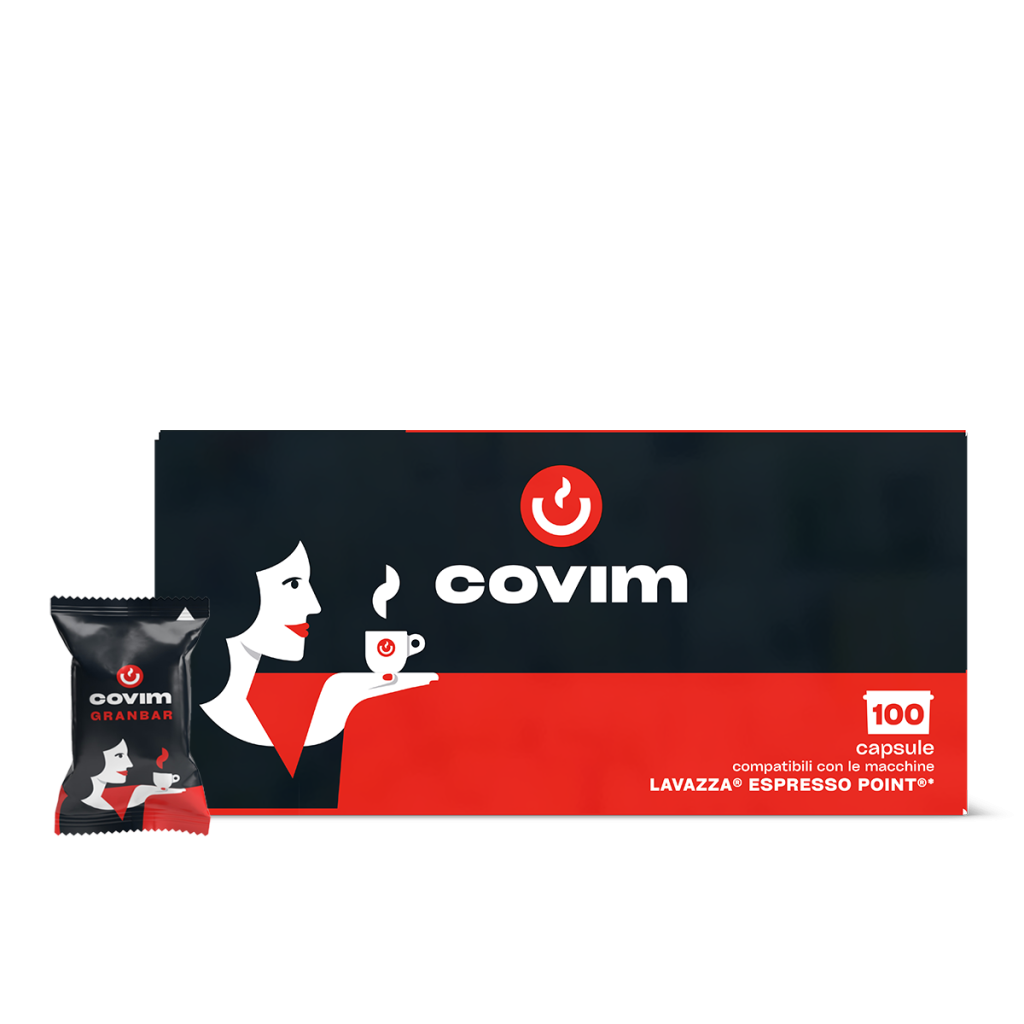 Capsula Espresso Point Covim® GranBar 100 PZ Capsula Espresso Point Covim® GranBar 100 PZ