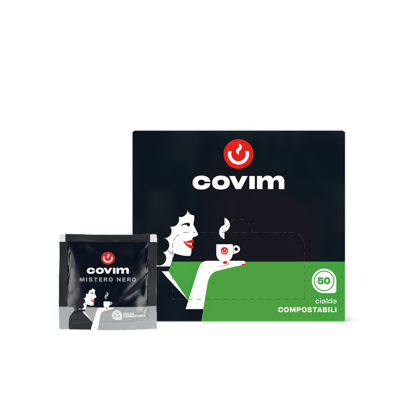 Cialda Compostabile Covim®  Mistero Nero  150 PZ
