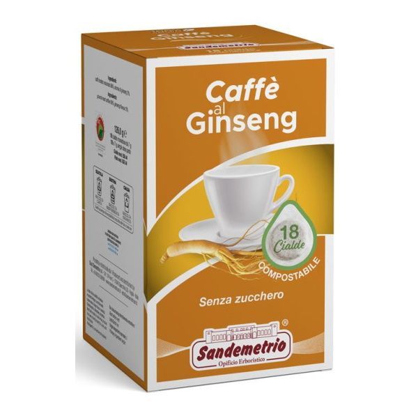 Cialda SanDemetrio® Caffè Ginseng 18PZ