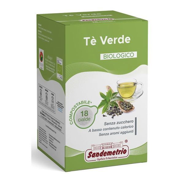 Cialda SanDemetrio Thè Verde 18PZ