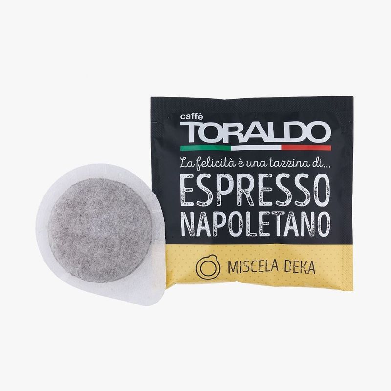 Cialda in carta Ese 44Toraldo miscela Decaffeinata 150 PZ
