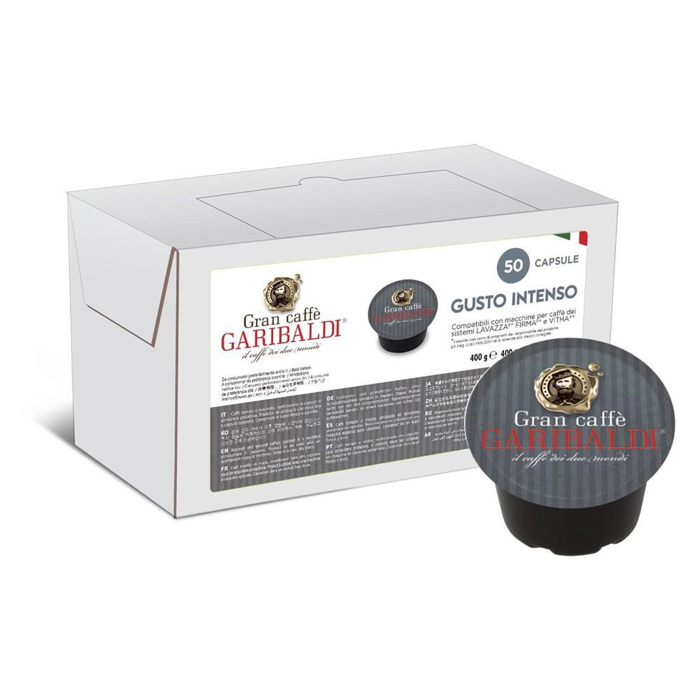 Capsula compatibile Firma® Garibaldi Aroma Intenso 50 pz