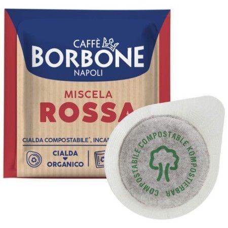 Cialda Compostabile Borbone® Rossa 50 PZ oppure 100 PZ Cialda Compostabile Borbone® Rossa 50 PZ oppure 100 PZ