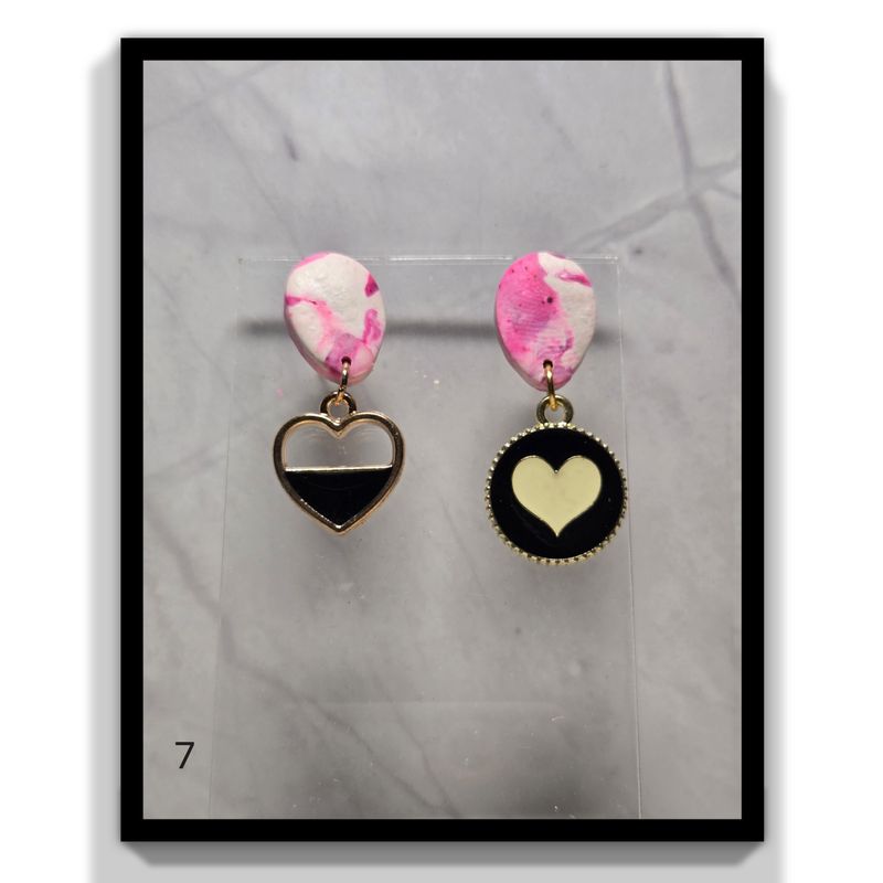 Clous D'oreilles Rose Bonbon