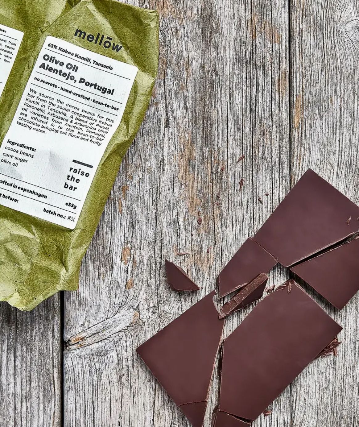 Mellow Olive Oil Chocolate